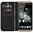 Leather Wallet Case & Card Holder Pouch for ZTE Axon 7 - Black